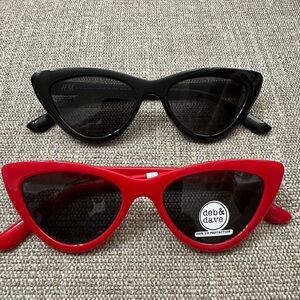 H&M Sleek Black Sunglasses